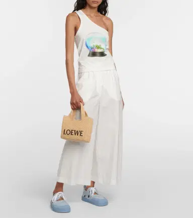 Loewe Paula's Ibiza logo raffia top-handle bag | Thumbnail 5 Loewe Paula's Ibiza logo raffia top-handle bag | Thumbnail 5