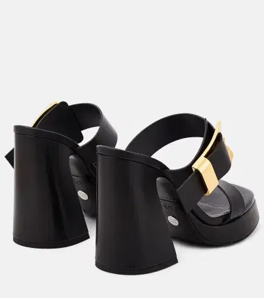 Proenza Schouler Buckle Slide leather platform mules | Thumbnail 3 Proenza Schouler Buckle Slide leather platform mules | Thumbnail 3