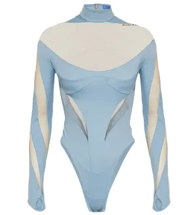Mugler Paneled bodysuit | Thumbnail 1 Mugler Paneled bodysuit | Thumbnail 1