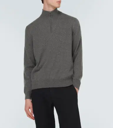 Loro Piana Cashmere half-zip sweater | Thumbnail 3 Loro Piana Cashmere half-zip sweater | Thumbnail 3