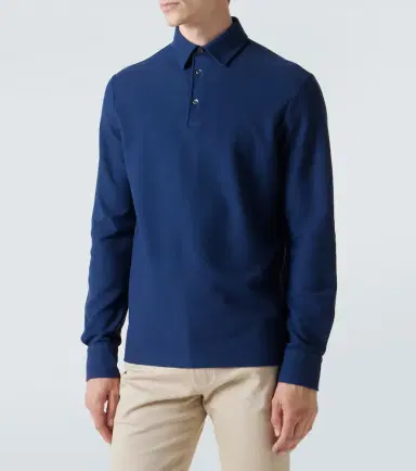 Loro Piana Cotton piqué polo shirt | Thumbnail 2 Loro Piana Cotton piqué polo shirt | Thumbnail 2
