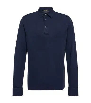 Loro Piana Cotton piqué polo shirt | Thumbnail 1 Loro Piana Cotton piqué polo shirt | Thumbnail 1