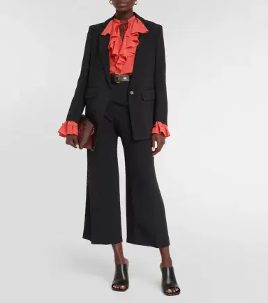 Etro Single-breasted cady blazer | Thumbnail 2 Etro Single-breasted cady blazer | Thumbnail 2