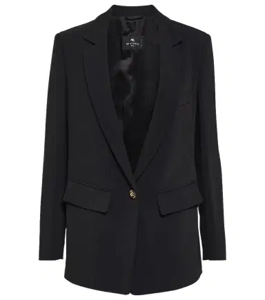 Etro Single-breasted cady blazer | Thumbnail 1 Etro Single-breasted cady blazer | Thumbnail 1