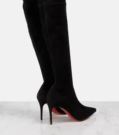 Christian Louboutin Kate Botta 85 suede over-the-knee boots | Thumbnail 2 Christian Louboutin Kate Botta 85 suede over-the-knee boots | Thumbnail 2