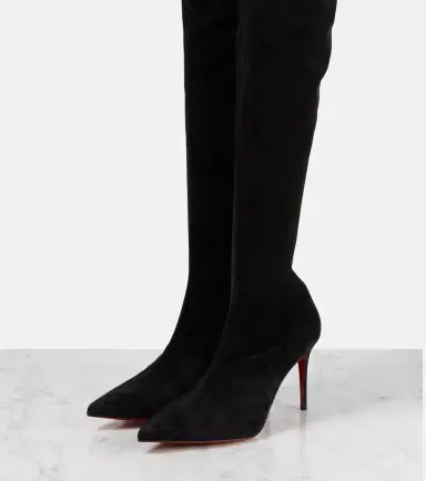Christian Louboutin Kate Botta 85 suede over-the-knee boots | Thumbnail 4 Christian Louboutin Kate Botta 85 suede over-the-knee boots | Thumbnail 4