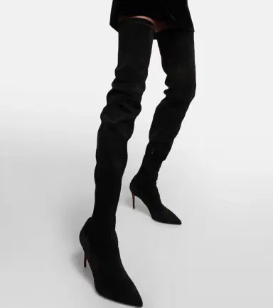 Christian Louboutin Kate Botta 85 suede over-the-knee boots | Thumbnail 6 Christian Louboutin Kate Botta 85 suede over-the-knee boots | Thumbnail 6