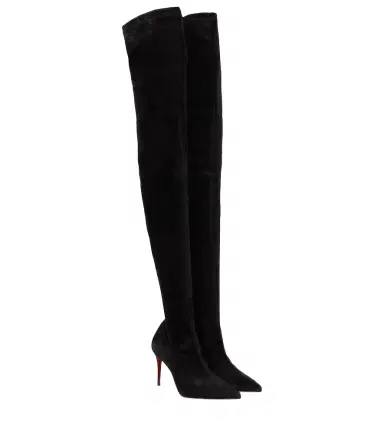Christian Louboutin Kate Botta 85 suede over-the-knee boots | Thumbnail 1 Christian Louboutin Kate Botta 85 suede over-the-knee boots | Thumbnail 1