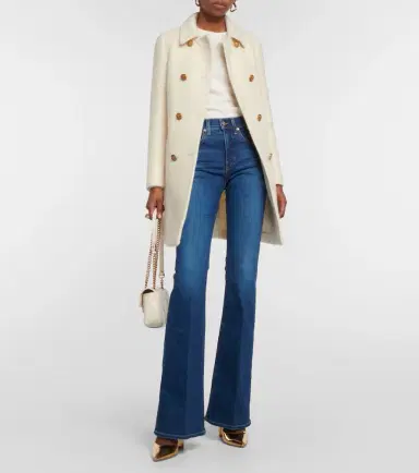 Veronica Beard Beverly high-rise flared jeans | Thumbnail 6 Veronica Beard Beverly high-rise flared jeans | Thumbnail 6