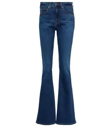 Veronica Beard Beverly high-rise flared jeans | Thumbnail 1 Veronica Beard Beverly high-rise flared jeans | Thumbnail 1