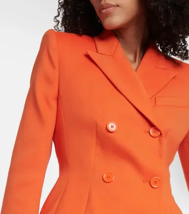 Sportmax Cablo cotton-blend blazer | Thumbnail 4 Sportmax Cablo cotton-blend blazer | Thumbnail 4