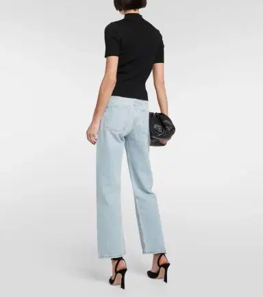 Oscar de la Renta Ribbed-knit silk-blend top | Thumbnail 2 Oscar de la Renta Ribbed-knit silk-blend top | Thumbnail 2