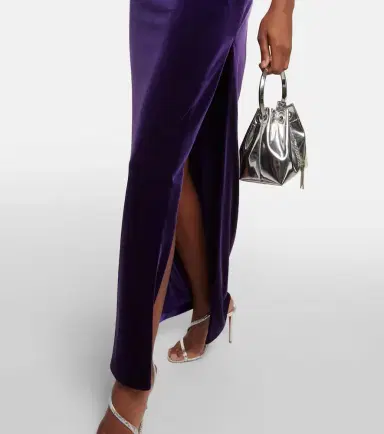 Galvan Cleveland velvet gown | Thumbnail 3 Galvan Cleveland velvet gown | Thumbnail 3