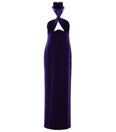 Galvan Cleveland velvet gown | Thumbnail 1 Galvan Cleveland velvet gown | Thumbnail 1