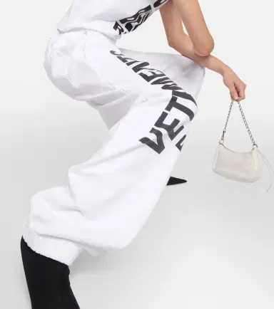 Vetements Logo cotton-blend sweatpants | Thumbnail 2 Vetements Logo cotton-blend sweatpants | Thumbnail 2