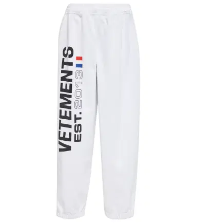 Vetements Logo cotton-blend sweatpants | Thumbnail 1 Vetements Logo cotton-blend sweatpants | Thumbnail 1