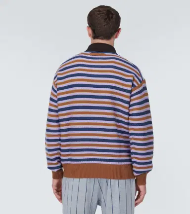Zegna x The Elder Statesman cashmere and wool polo sweater | Thumbnail 4 Zegna x The Elder Statesman cashmere and wool polo sweater | Thumbnail 4