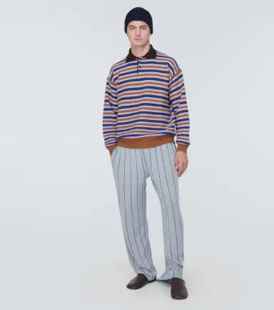 Zegna x The Elder Statesman cashmere and wool polo sweater | Thumbnail 6 Zegna x The Elder Statesman cashmere and wool polo sweater | Thumbnail 6
