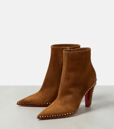 Christian Louboutin Vidura studded suede ankle boots | Thumbnail 5 Christian Louboutin Vidura studded suede ankle boots | Thumbnail 5