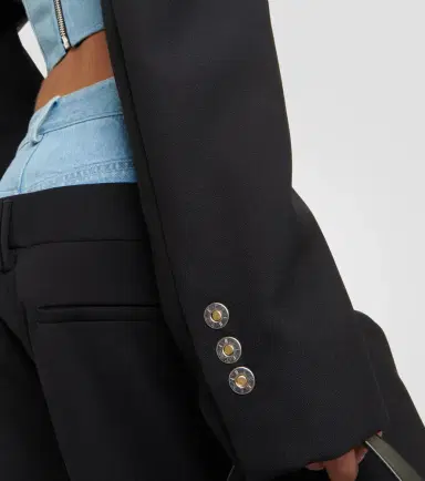 Dion Lee Wool and denim bustier blazer | Thumbnail 5 Dion Lee Wool and denim bustier blazer | Thumbnail 5