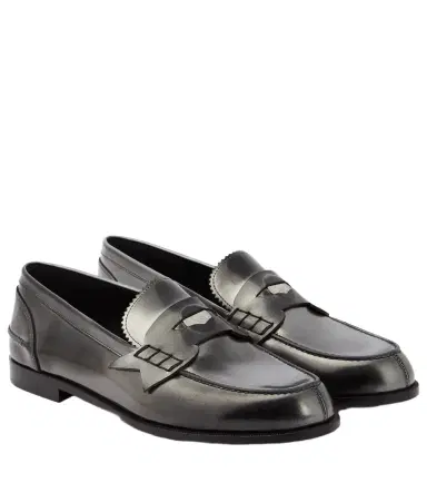 Christian Louboutin Penny leather loafers | Thumbnail 1 Christian Louboutin Penny leather loafers | Thumbnail 1