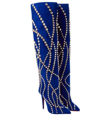 Christian Louboutin Astrilarge Botta Pika 100 knee-high boots | Thumbnail 1 Christian Louboutin Astrilarge Botta Pika 100 knee-high boots | Thumbnail 1
