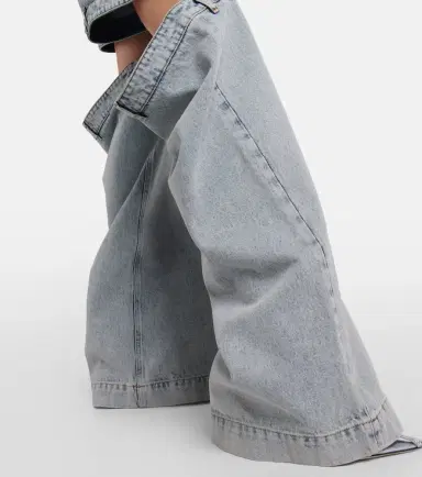 The Attico Low-rise wide-leg jeans | Thumbnail 2 The Attico Low-rise wide-leg jeans | Thumbnail 2