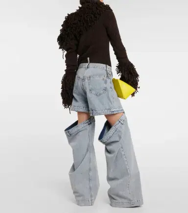 The Attico Low-rise wide-leg jeans | Thumbnail 3 The Attico Low-rise wide-leg jeans | Thumbnail 3
