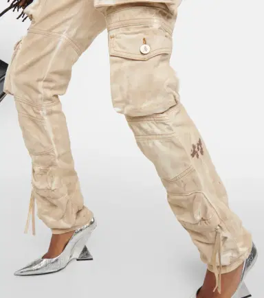 The Attico Low-rise denim cargo pants | Thumbnail 2 The Attico Low-rise denim cargo pants | Thumbnail 2