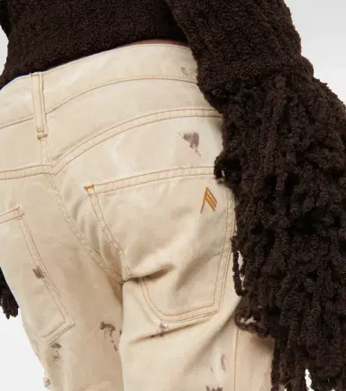 The Attico Low-rise denim cargo pants | Thumbnail 6 The Attico Low-rise denim cargo pants | Thumbnail 6