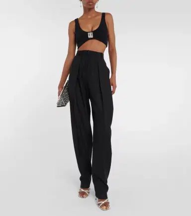 David Koma Embellished cady bra top | Thumbnail 3 David Koma Embellished cady bra top | Thumbnail 3