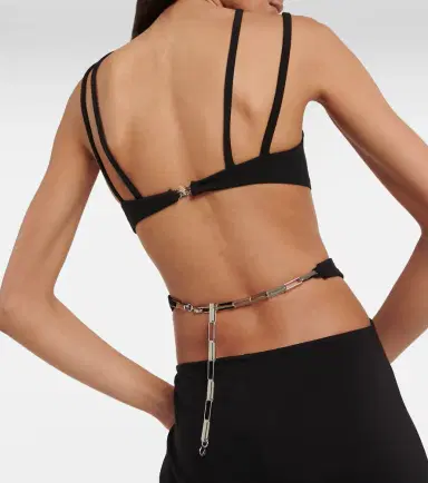 The Attico Crossed straps bra | Thumbnail 2 The Attico Crossed straps bra | Thumbnail 2