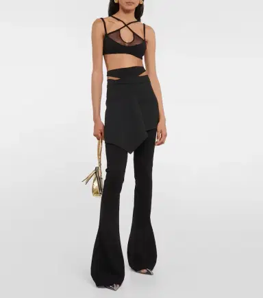 The Attico Crossed straps bra | Thumbnail 3 The Attico Crossed straps bra | Thumbnail 3