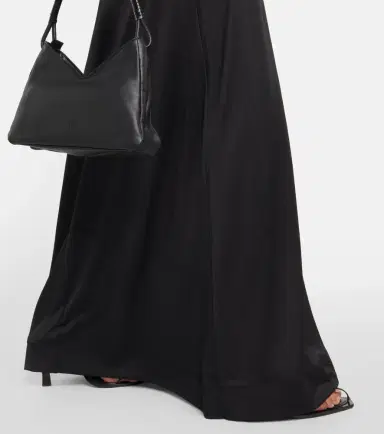 Ganni Crêpe jersey maxi dress | Thumbnail 4 Ganni Crêpe jersey maxi dress | Thumbnail 4