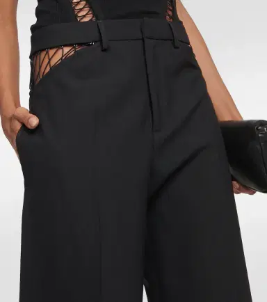 Dion Lee Cutout wool straight pants | Thumbnail 5 Dion Lee Cutout wool straight pants | Thumbnail 5