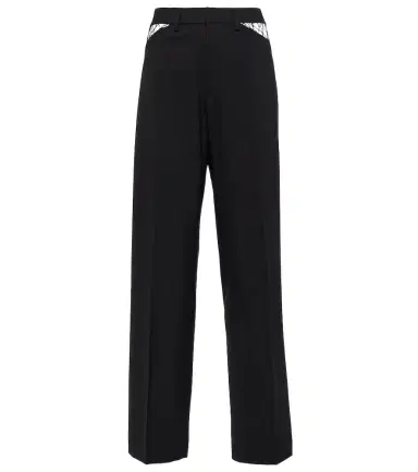 Dion Lee Cutout wool straight pants | Thumbnail 1 Dion Lee Cutout wool straight pants | Thumbnail 1