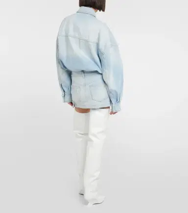 The Attico Denim miniskirt | Thumbnail 6 The Attico Denim miniskirt | Thumbnail 6
