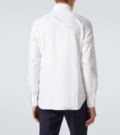 Zegna Cotton poplin shirt | Thumbnail 5 Zegna Cotton poplin shirt | Thumbnail 5