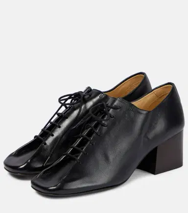 Lemaire Souris Derby leather pumps | Thumbnail 3 Lemaire Souris Derby leather pumps | Thumbnail 3