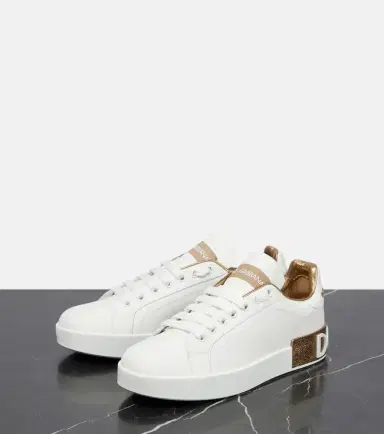 Dolce & Gabbana Portofino leather sneakers | Thumbnail 3 Dolce & Gabbana Portofino leather sneakers | Thumbnail 3