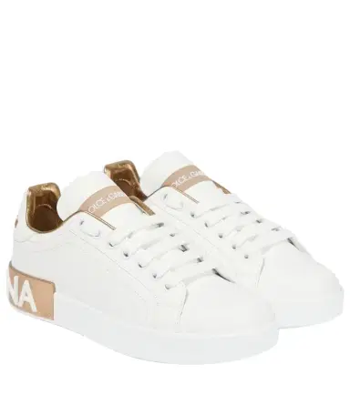 Dolce & Gabbana Portofino leather sneakers | Thumbnail 1 Dolce & Gabbana Portofino leather sneakers | Thumbnail 1
