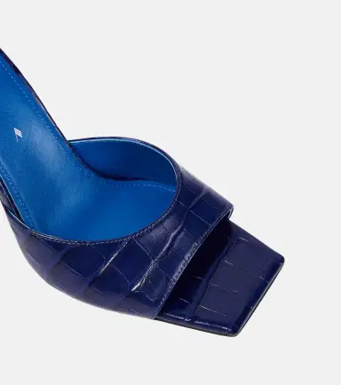 The Attico Mini Devon 85 croc-effect leather mules | Thumbnail 4 The Attico Mini Devon 85 croc-effect leather mules | Thumbnail 4