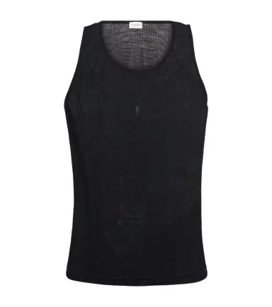 Saint Laurent Cassandra wool tank top | Thumbnail 1 Saint Laurent Cassandra wool tank top | Thumbnail 1