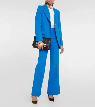 Victoria Beckham Single-breasted blazer | Thumbnail 2 Victoria Beckham Single-breasted blazer | Thumbnail 2