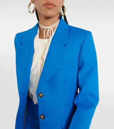 Victoria Beckham Single-breasted blazer | Thumbnail 3 Victoria Beckham Single-breasted blazer | Thumbnail 3