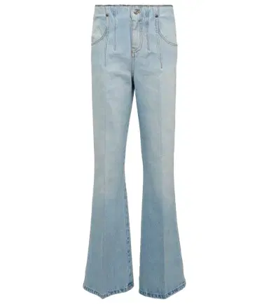Victoria Beckham Bleached denim jeans | Thumbnail 1 Victoria Beckham Bleached denim jeans | Thumbnail 1