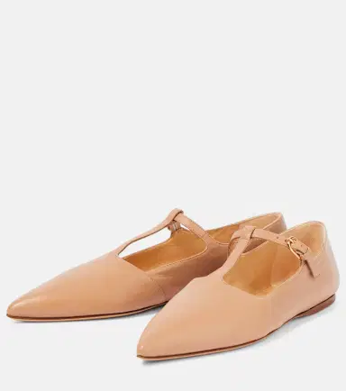 Gabriela Hearst Lola leather ballet flats | Thumbnail 3 Gabriela Hearst Lola leather ballet flats | Thumbnail 3