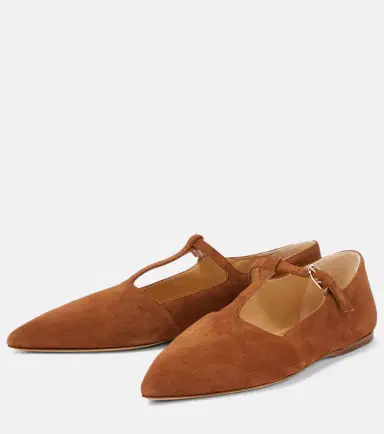 Gabriela Hearst Lola suede ballet flats | Thumbnail 4 Gabriela Hearst Lola suede ballet flats | Thumbnail 4