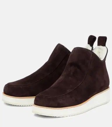 Gabriela Hearst Harry shearling-lined suede ankle boots | Thumbnail 4 Gabriela Hearst Harry shearling-lined suede ankle boots | Thumbnail 4