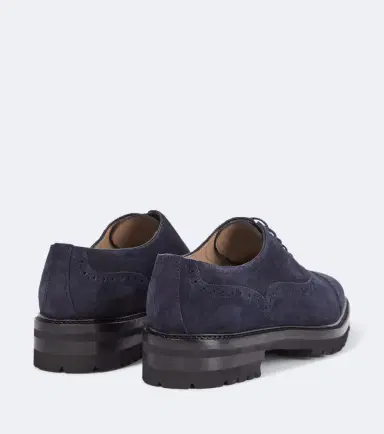 Manolo Blahnik Norton suede brogues | Thumbnail 4 Manolo Blahnik Norton suede brogues | Thumbnail 4